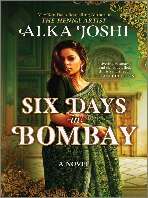 Title details for Six Days in Bombay by Alka Joshi - Wait list